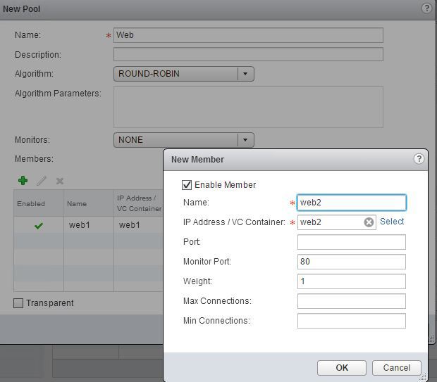 Load Balancer Pool Membership
